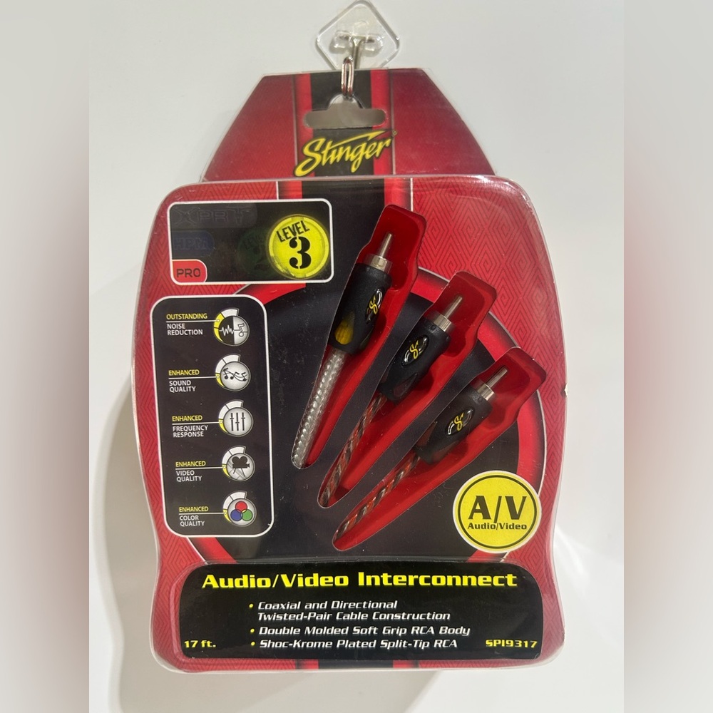 Stinger SPI9317 Pro LEVEL 3 17' Foot Audio/Video INTERCONNECT Cable